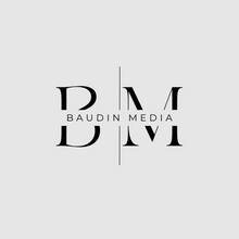 logotyp för baudin media